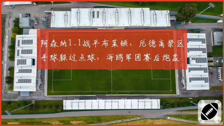 阿森纳1_1战平布莱顿,厄德高禁区手球躲过点球,海鸥军团赛后炮轰英超裁判