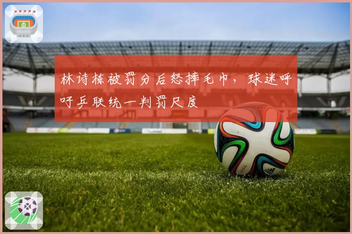 林诗栋被罚分后怒摔毛巾，球迷呼吁乒联统一判罚尺度